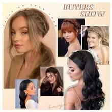 16 Inch Braided Headband, Fashionable Black & Brown Twist Design, Easy To Wear, Versatile Women's Accessory, Stylish Headband, Braided Headband, Non-Woven Fabric Material - Multicolor - View 6