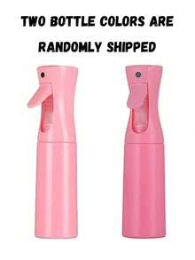 7件套方形梳子和喷雾瓶套装，卡通埃菲尔铁塔印花防静电塑料梳子，便携式图案发爪夹，高压喷雾瓶，适合儿童和女孩，普通发质，耐用ABS手柄，可爱方形设计，美发造型工具套装