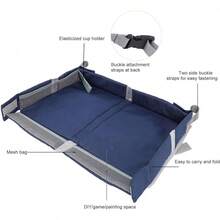 Kids Collar & Accessories Set - Dark Blue - View 2