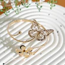 1pc Zinc Alloy Curtain Holdback, Minimalist Butterfly Design Curtain Buckle For Home Gifts Birthday Graduation - Silver - View 11