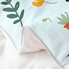 % Cotton Pink Dachshund Comforter Cover, Flower Floral Bedding Set, Kawaii Sausage Dog Duvet Cover, Lovely Puppy Quilt Cover, Soft Comfy, Dachshund Bedding - Blue Red - 查看 3
