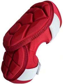 THJOPOKEEL Guardia del Codo Compacto para béisbol y softbol,Equipo de protección del antebrazo para la práctica - Rojo - Ver 13