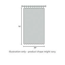 Muamar French Door Curtains, Privacy Window Curtains, 30 X 70 Inch Blackout Shades For Glass Door, Thermal Insulated Tie Up Shades, 1 Panel, Navy Blue,30inchWx70inchL(Packof1),NavyBlue - 海軍藍 - 查看 9