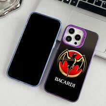 Funda de teléfono B-Bacardi Rum Vampire Bat para Apple 11 12 13 14 15 16 17 Pro Max Plus, cubierta protectora con revestimiento - Z4 - Ver 4