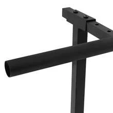 YIYIBYUS Heavy-Duty Walking Assist Bar - 440LBS Load Floor-Mounted Rehabilitation Parallel Bar - Black - View 4
