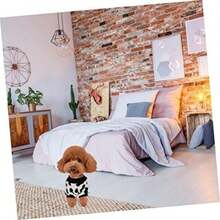POPETPOP Difraz de Perro: Difraz Perro, Mono De Franela para Cachorro, Ropa Suéter para Navidad y Halloween(SG Multi) - Multicolor - Ver 6