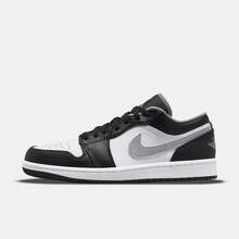 男款 Air Jordan 1 Low 篮球鞋，款式：553558-040 - 黑色 - 查看 5