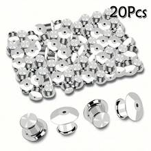 5/10/15/20/30/40/50pcs Locking Needle Backs, Metal Needle Backs For Button, Sewing, DIY Button Badge Needle Backs - Multicolor - View 18