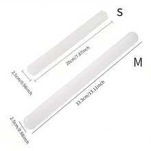 1pc PP Multifunctional Rolling Pin, Non-Stick Dough Roller For Dumpling Skin, Pastry, Commercial & Household Use - White - View 2