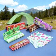 5-Pack/10-Pack 1 /14(78mm) Cigarette Rolling Paper, 50 Sheets/Pack, Stable Combustion, Fresh&Fun, Roll Up&Taste The Magic! Slow Burning Smoking Accessories, For Smokers Christmas Gift - Quả nho - Xem 4