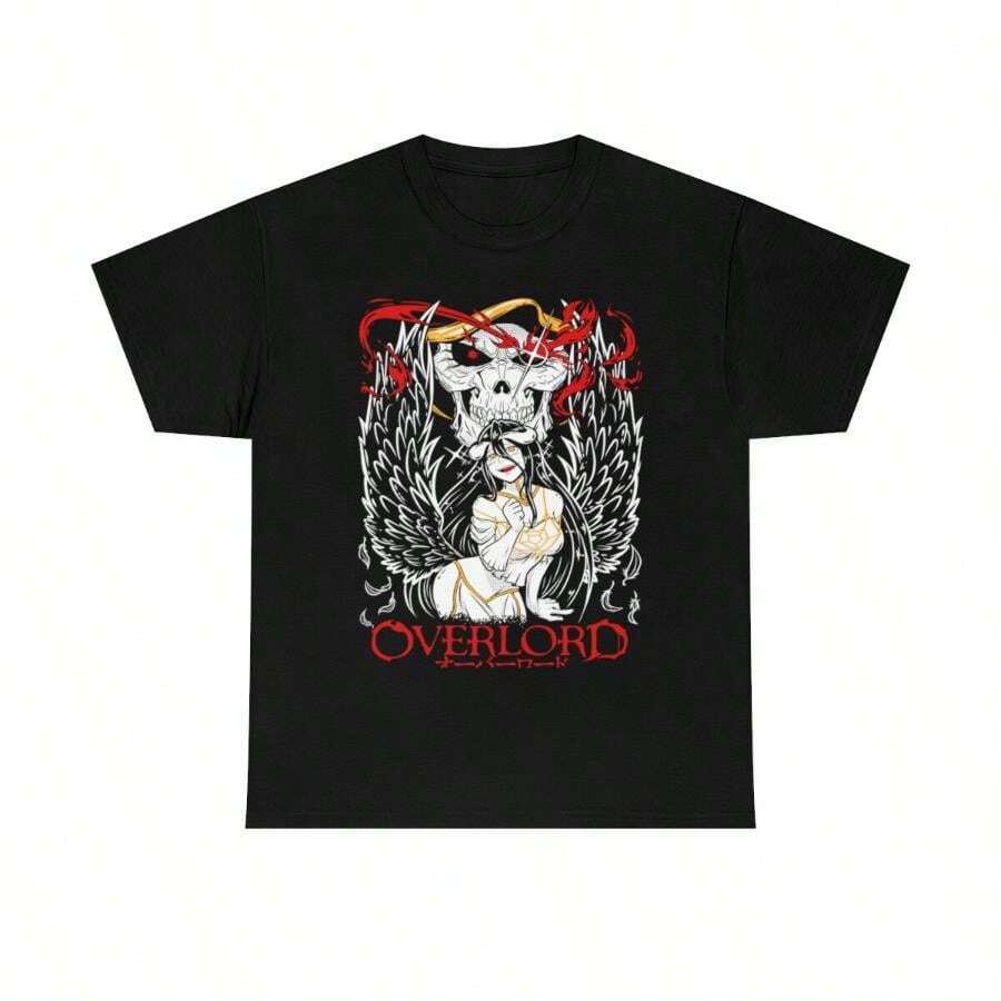 Overlord Ainz Ooal Gown New Unisex T-Shirt Albedo Overlord,Anime,Graphic Tee - màu đen - Xem 1