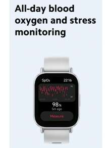 Xiaomi Redmi 5 Active Smart Watch, Step Counter Watch For Women Men With 2" LCD Large Display, 140 Sports Modes, 5ATM Waterproof (Active-Silver) - 銀色 - 查看 7