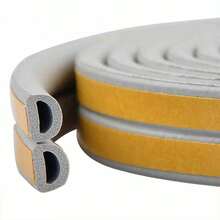 600厘米门缝密封条，隔音、超静音、防盗，适用于卧室、房间、侧门、窗缝，防风、防水，自粘密封条