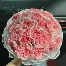 Tulip Rose Pearl Mesh Packaging Tulle Roll For Flower Bouquet Gift Bobo Balloon Birthday Party Wedding Anniversary Gift Wrapper - Multicolor - View 10