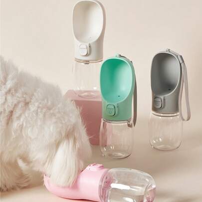 Portable Dog Water Bottle For Small Large Dogs Cat Outdoor Leakproof Walking Drinking Bowls Chihuahua French Bulldog Supplies Water Bottle Camping