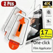 MALUUBA (10pcs) 5pcs Camera Lens Protector + 5pcs Dust-Free Tempered Glass Screen Protector Compatible With IPhone 17/17 Air/17 Pro/17 Pro Max, Anti-Peeping Screen Protection Essentials, Applicable To Daily Shield, Office, Home Daily Shield Office Home Phone Screen Protector Phone Accessories Waterproof Shockproof Anti-Fall Scratch Resistant - 5pcs Privacy - View 3