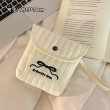 Sanitary Napkin Storage Bags - Small Black Bow - View 9