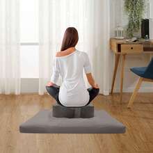 SHIOUCY Tappetino da fitness - Grigio - Visualizzare 3