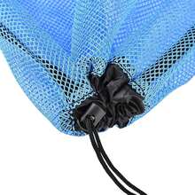 Keenso Bolsa de Red de Buceo, Bolsa de cordón de Buceo Bolsa de Material de Malla de Nylon portátil Bolsa de Buceo Bolsa de Buceo para Deportes acuáticos Snorkel(11 * 8 * 4cm-Negro) Buceo - 1 - Ver 3