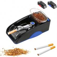 1pc Automatic Cigarette Rolling Machine, Dual Size 8.0/6.5mm, Suitable For Regular & Slim Cigarettes, Available In EU & US Versions - Great For Gifting Or Personal Use!