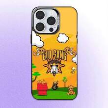Funda de teléfono con logo de rapero G-GLO G-GANG para 17, 16, 15, 14, 13, 12, 11 Plus, Pro Max, cubierta negra mate a prueba de golpes - Z6 - Ver 13