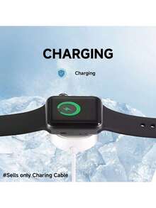 SIMSONLAB 2025 Upgraded Compatible With Apple Watch Charger Magnetic Fast Charging Cable, USB Charger Cable [Portable] Magnetic Wireless Charging Compatible With Apple Watch Series 1(Produced After October 2016)/2/3/Other Official Style