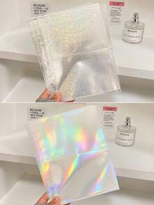 1/2/4格激光相册，A5六孔照片卡夹，透明页面保护套相册，偶像名牌套装，返校季，学习用品