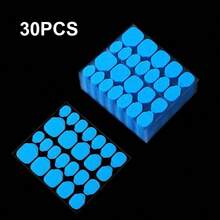 无味防水双面美甲贴纸，透明美甲凝胶贴纸，强力粘合，透气优质粘合剂，适用于按压式美甲凝胶贴纸，女士美甲用品