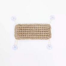 1pc Triangle Reptile Hammock, Woven Grass Pet Reptile Resting Mat, Terrarium Decor Hammock For Lizards, Geckos And Small Reptiles