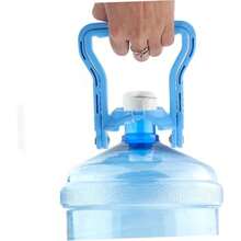 1pc/4pcs Ergonomic Dual-Purpose Water Bottle Handle, Sturdy PP Plastic Design For Easy Lifting And Carrying Heavy Water Jugs