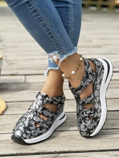 女士运动徒步凉鞋，闭趾款式，户外探险轻便舒适沙滩水鞋，春夏款