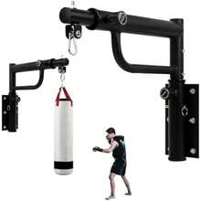 Soporte para Costal de Boxeo, Altura y Longitud Ajustable, Soporte Saco de Arena de Boxeo con Kit De Montaje y Ganchos(default) - Multicolor - Ver 2