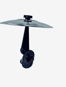 Car Tambourine – Tool-Free Installation, With Ventilation Holes/Stand Clamp, Suitable For All Car Models, Compact And Stylish Accessory For Drummers And Music Lovers, Metallic Finish, Sturdy And Durable - Multicolor - View 8