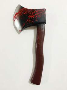 1 pieza Hacha de espuma, divertido accesorio de disfraz de Halloween, juguete de arma de espuma, accesorio para fiesta, utilería para actuaciones, accesorio para fotos