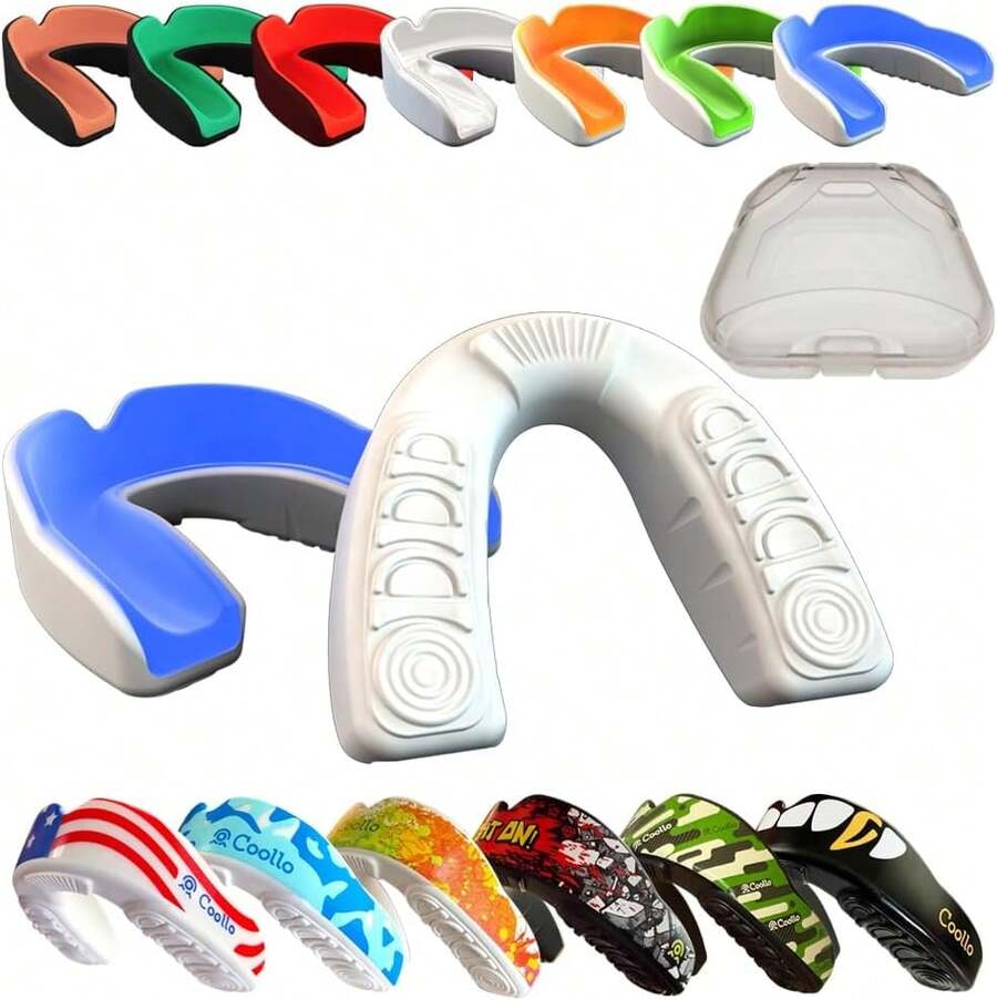 Rugby Sports Accessories - Sky Blue & White - View 1