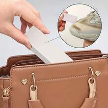 1 Shoe Cleaning Eraser Brush, Compact White Cleaning Tool, Sturdy And Reusable, Suitable For Sports Shoes, Boots, And Sneakers, Suitable For Home And Travel Use - 白色 - 查看 6