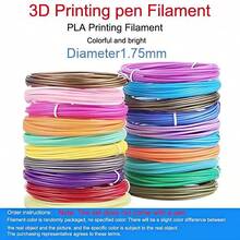 PLA Printing Filament, Diameter 1.75mm, PLA 3D Printing Replacement Refill For 3D Printing Pen DIY Doodle Painting Creation - Multicolor - View 3