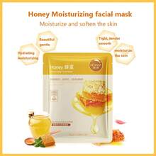 1/5/10片装蜂蜜面膜，蕴含蜂蜜提取物和透明质酸钠，具有保湿、滋养、提亮和紧致功效。温和不刺激，可提亮肤色、美白肌肤、改善干燥粗糙肤质、淡化细纹、修复日晒损伤，并舒缓提拉肌肤。适合所有肤质，是日常护理的理想之选。 - 彩色 - 查看 8