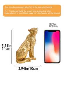 1 bức tượng báo hoa mai bằng nhựa resin, đồ trang trí phong cách cổ điển cho phòng học, lối vào, văn phòng, trang trí khách sạn - Nhiều màu - Xem 10