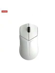 Lenovo 拯救者 M6X SE 遊戲電競滑鼠 人體工學對稱舒適握持 PTFE 絲滑腳貼流暢 8000 DPI 可調靈敏度 三模連接方式 遊戲辦公室高效適用 白色 - 白色 - 查看 8