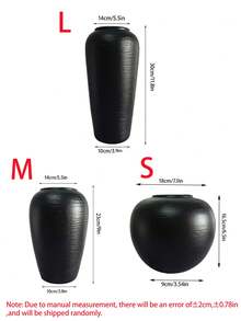 1pc Plastic Imitation Ceramic Vase - Home Office Decor Art Design, Unique Gift For Holiday Birthday Party, Dry Flower & Artificial Flower Decoration Vase, Jingdezhen Ceramic Craft, Suitable For Friends And Family, Vase, Center Piece Vase, Wedding Vase, Floral Arrangement, Minimalist Style, Classic Pattern, High-Quality Ceramic, Interior Decor Centerpiece - Multicolor - View 11