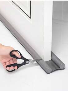 Reusable Easy-Install Door Bottom Seal - Windproof Soundproof Warmth & Insect Barrier - Multicolor - View 2