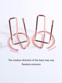 1 szt. Minimalistyczny stojak na telefon ze stopu metalu, odpowiedni do salonu, sypialni, biura, gabinetu, niezbędny na powrót do szkoły, uroczy złoty uchwyt na telefon, akcesorium do wszystkich smartfonów - Wielokolorowe - Zobacz 10