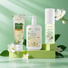 3pcs Jasmine Body Skin Care Set - Gently Cleanses And Moisturizes Body Skin - Long-Lasting Scent, Includes Body Lotion, Body Wash, And Scented Spray. A Must-Have Companion Gift/ The Best Surprise Gift Ever! - 1set=3pcs - 查看 8