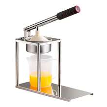 Manual Orange Juicer Made Of 304 Stainless Steel With Minimalist Design And Compact EVA Handle. - Silver - View 6