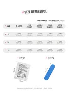 10pcs Red Romantic Valentine's Day Nail Art Set, Hand-Painted Heart Fake Nails, French Press-On Nails, Heart & Bow Nail Decorations, Gel Nail Kit, Includes Nail Tools (1 Jelly Sticker + 1 Nail File), 3 Sizes Available: Almond, Duck Mouth, Coffin, Suitable For Party, Anniversary, Valentine's Day, Daily Nail Care - 彩色 - 查看 8