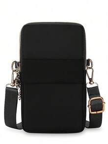 Bolso cruzado multifuncional con estampado floral de A a Z, bolso para teléfono de mujer, mini bolso cruzado, monedero vertical, bolso de cintura para deportes/muñequera para correr, mini bolso cruzado casual para teléfono con orificio para auriculares, bolso de hombro/bolso multiusos, adecuado para artículos esenciales diarios, actividades al aire regalos, bolsos personalizados de moda, ideal para entusiastas de la moda, viajeros, intercambio de artículos pequeños, regalos del Día de San Valentín, regalos del Ramadán, regalos de Pascua - Multicolor - Ver 3