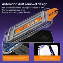 MALUUBA (10pcs) 5pcs Camera Lens Protector + 5pcs Dust-Free Tempered Glass Screen Protector Compatible With IPhone 17/17 Air/17 Pro/17 Pro Max, Anti-Peeping Screen Protection Essentials, Applicable To Daily Shield, Office, Home Daily Shield Office Home Phone Screen Protector Phone Accessories Waterproof Shockproof Anti-Fall Scratch Resistant