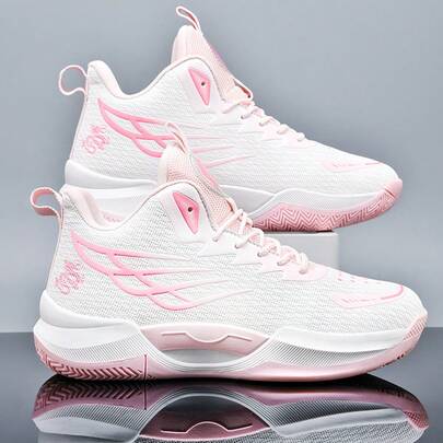 Women's Basketball Shoes, Fashionable Sports Shoes, Outdoor Non-Slip Basketball Shoes