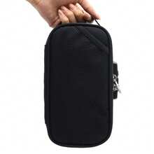 Set Tas Penyimpanan Anti Bau 9 Buah dengan Kunci, Termasuk 5 Tas Mini, 3 Tabung Penyimpanan Hitam, Kantong Anti Bau, Untuk Penyimpanan dan Perjalanan, Cocok untuk Rumah dan Luar Ruangan, Hadiah Ulang Tahun, Liburan, Hari Valentine - MultiWarna - View 10